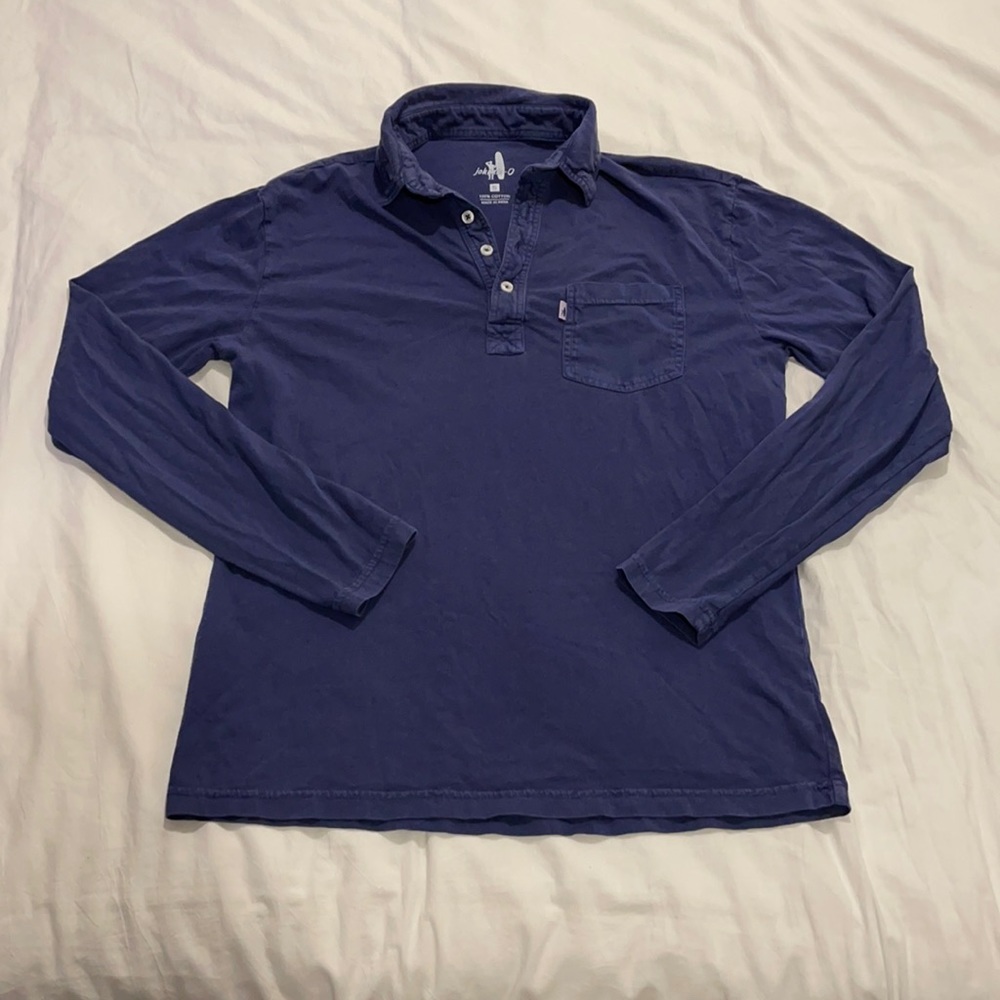 Men’s small Johnnie-o Blue collared shirt